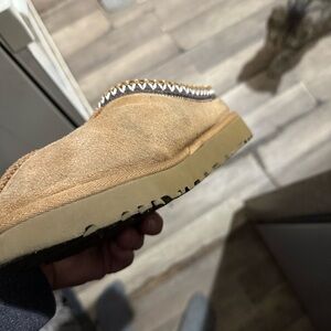 UGG Tan Suede Moccasin-Style Loafers reposting